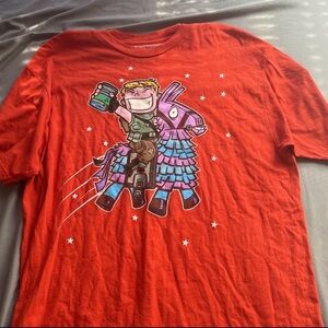 Fortnite Game T Shirt Rare Graphic SIZE Medium PreOwned Good Condition
